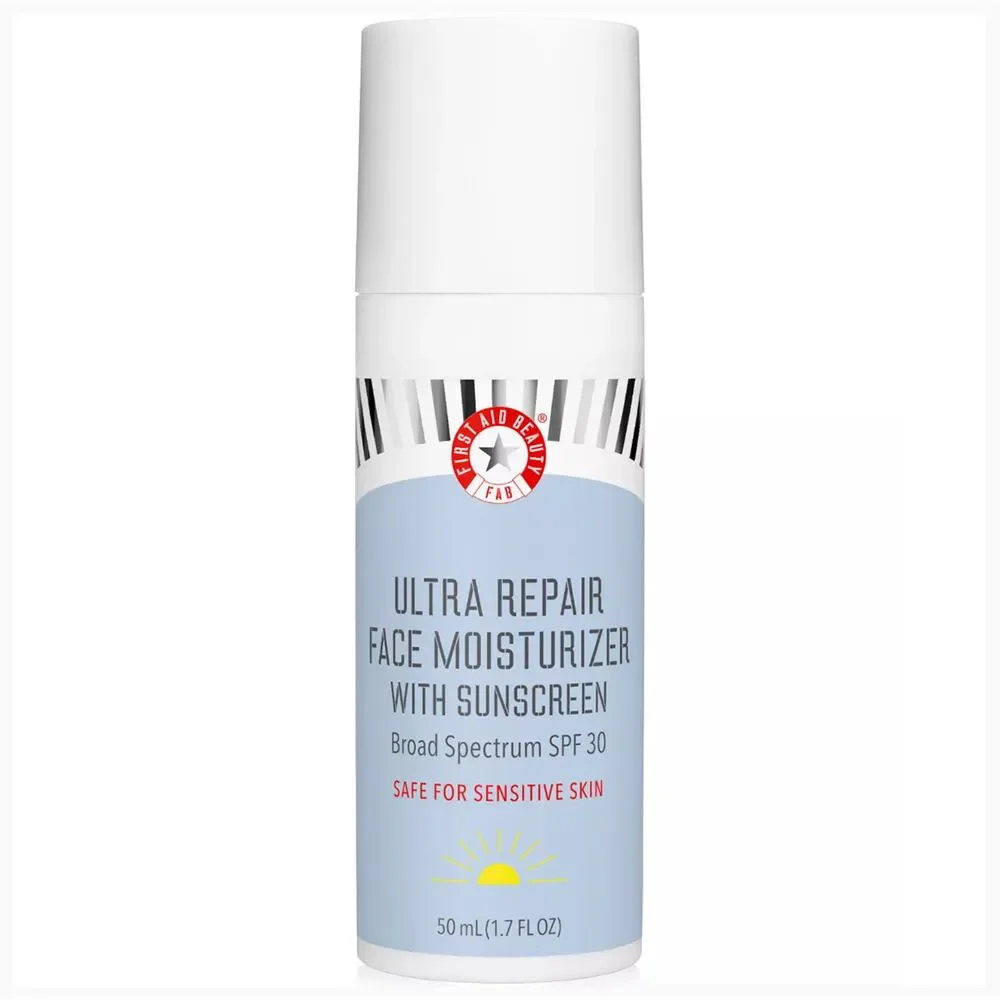 NIB First Aid Beauty Ultra Repair Face Moisturizer with Sunscreen SPF 30